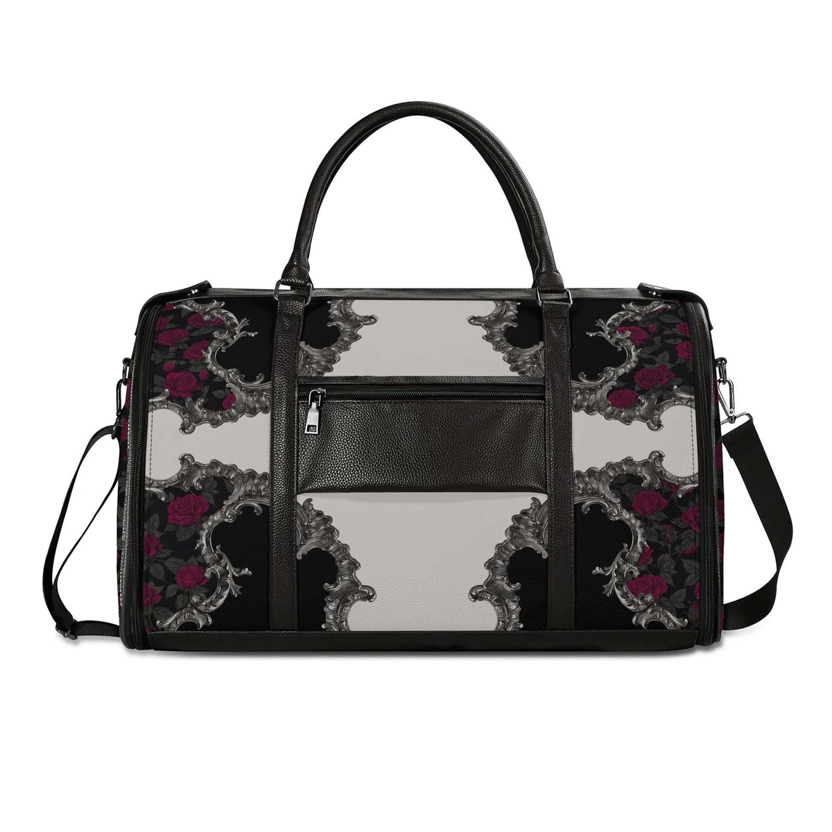 Our Lady of Sorrows Travel Bag (Baroque Roses) Copyright VENXARA