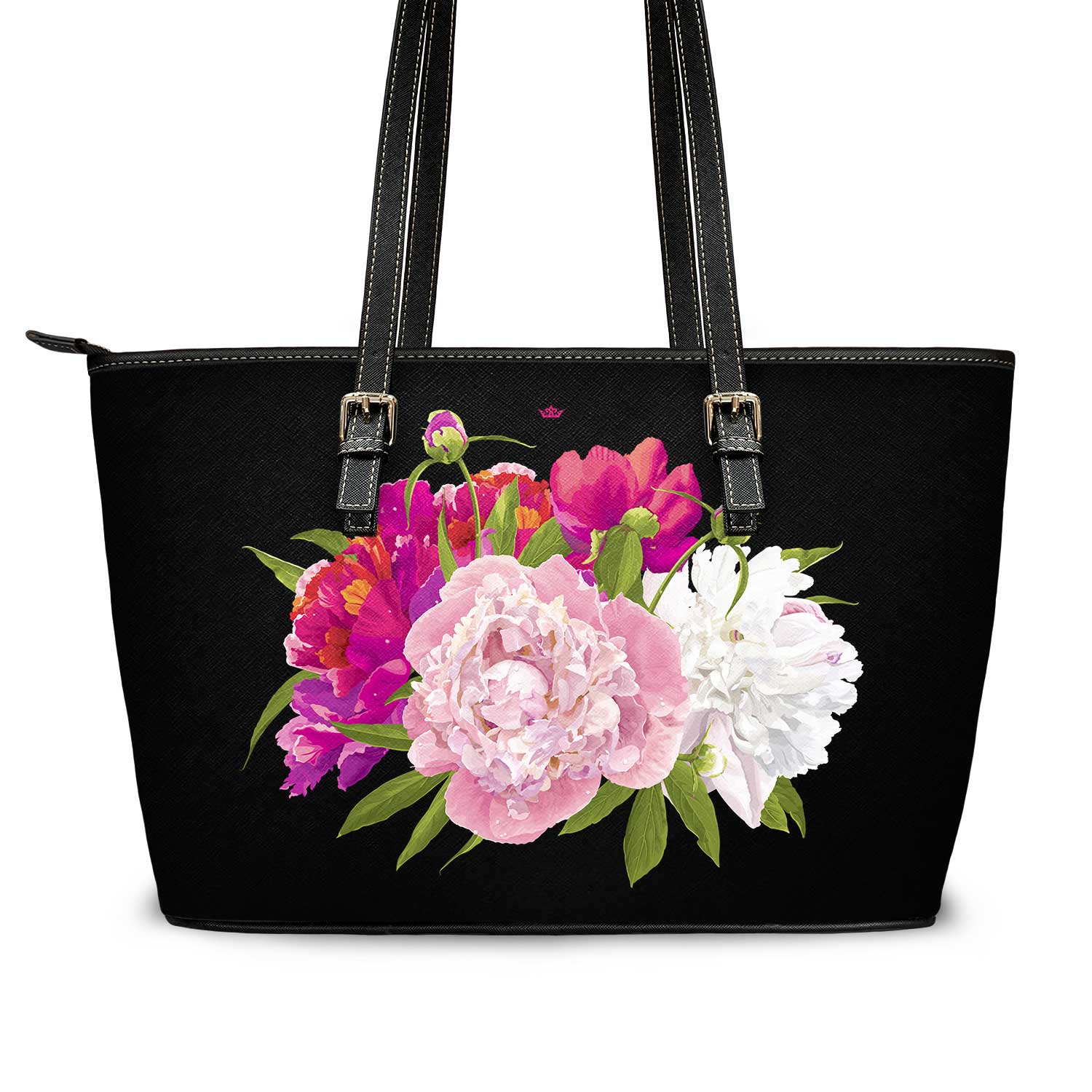 Purely Peony Tote Bag (Spicy) - VENXARA®