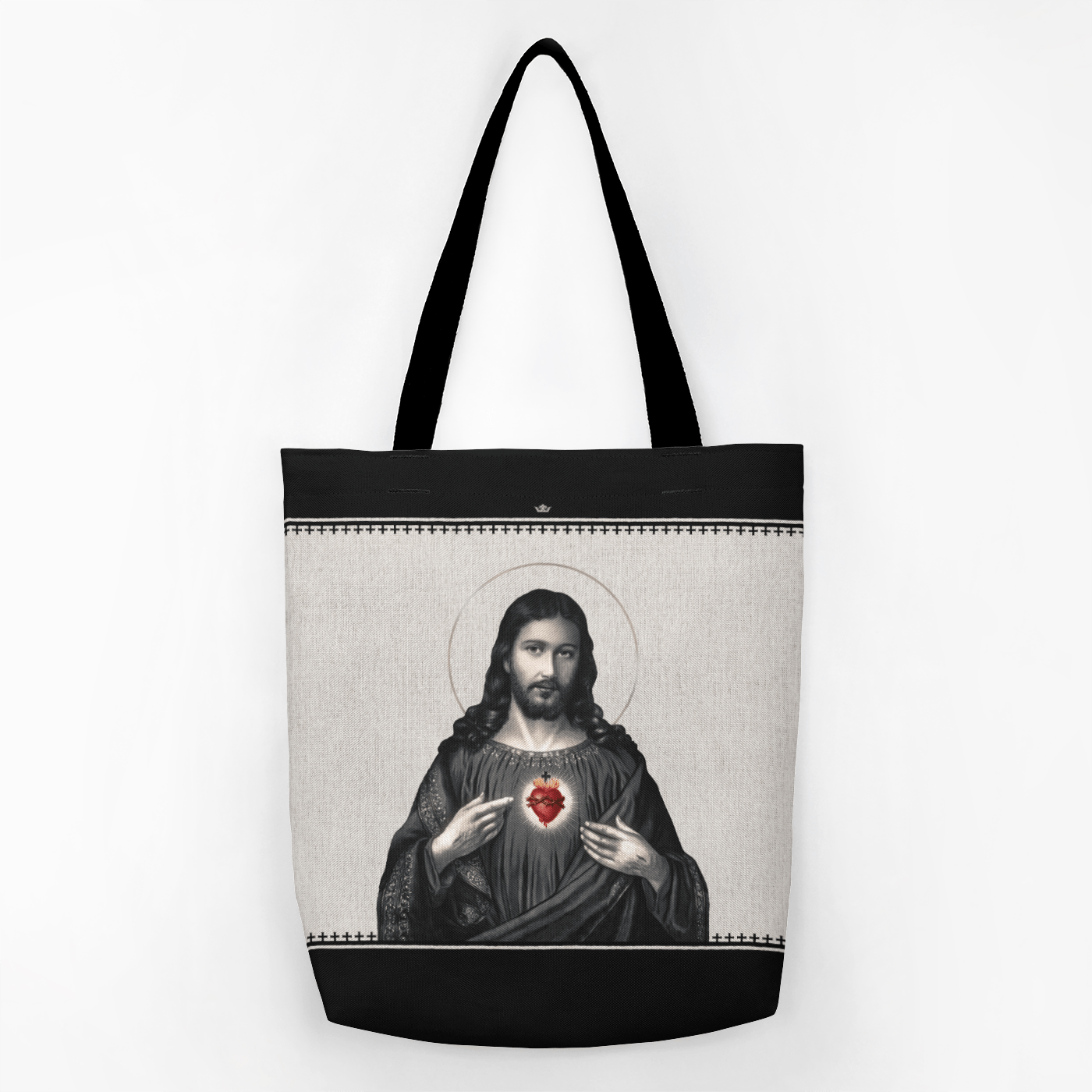 Sacred Heart of Jesus Canvas Tote Bag - VENXARA®