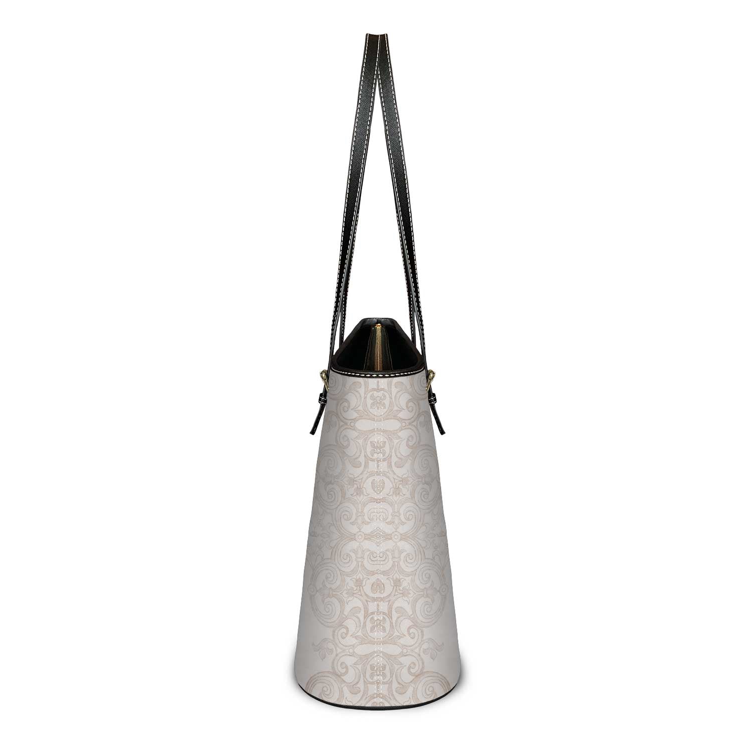 Sacred Heart of Jesus Tote Bag (Vintage Ivory) - VENXARA®