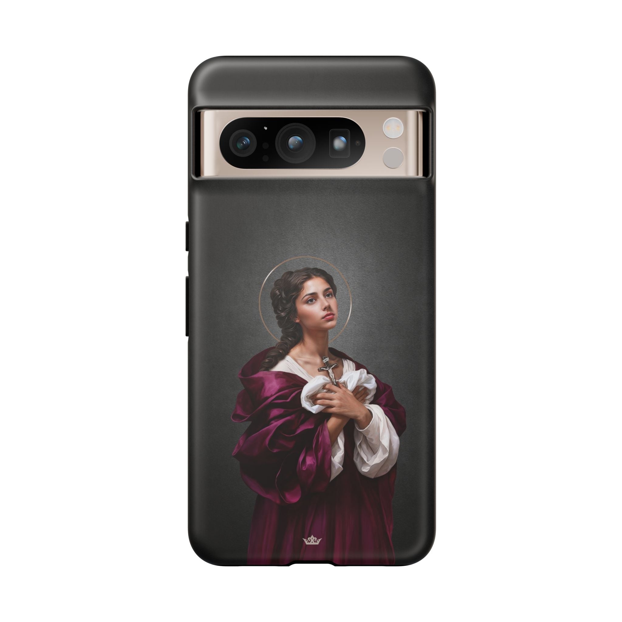 St. Agatha Hard Phone Case (Dark) - Venxara