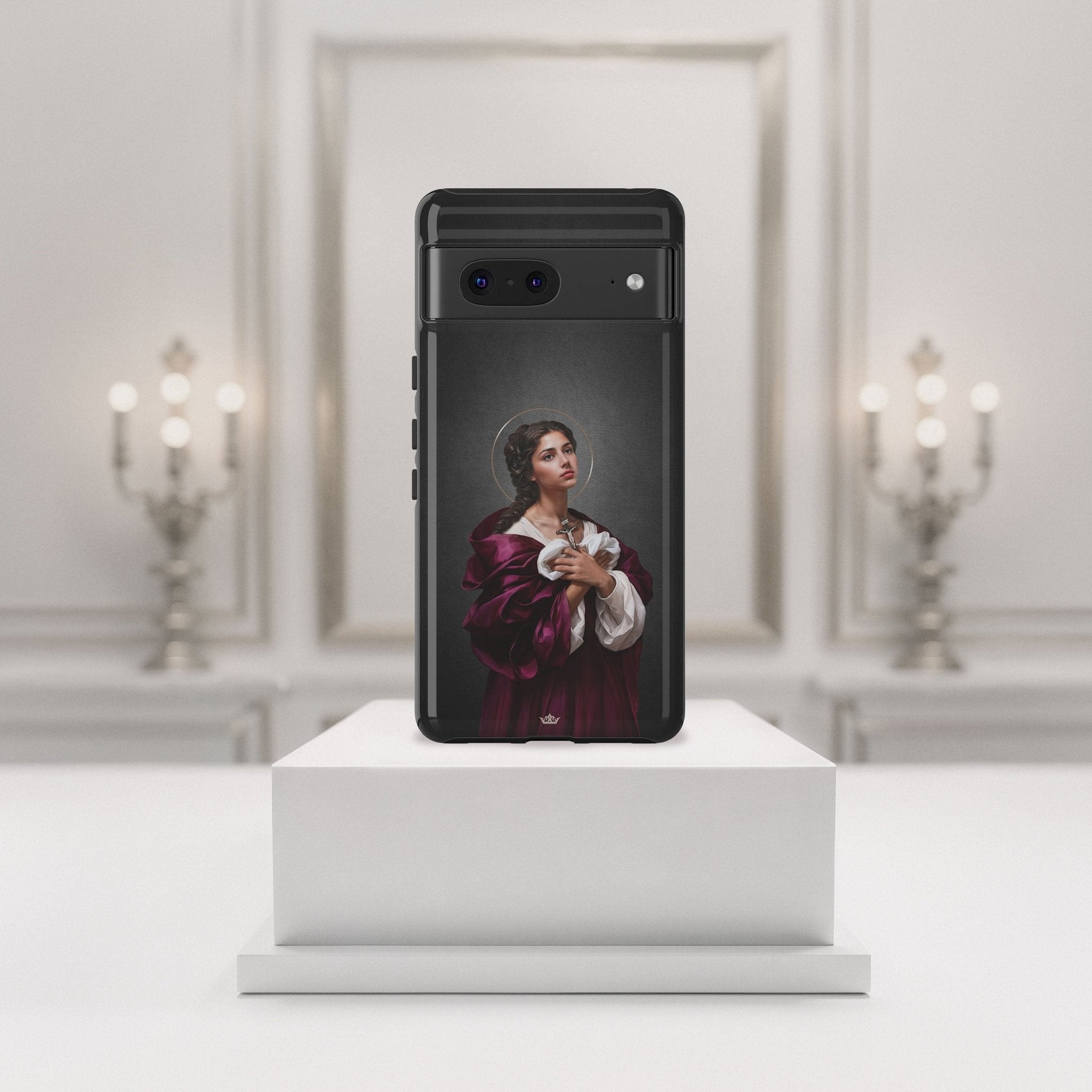 St. Agatha Hard Phone Case (Dark) - Venxara