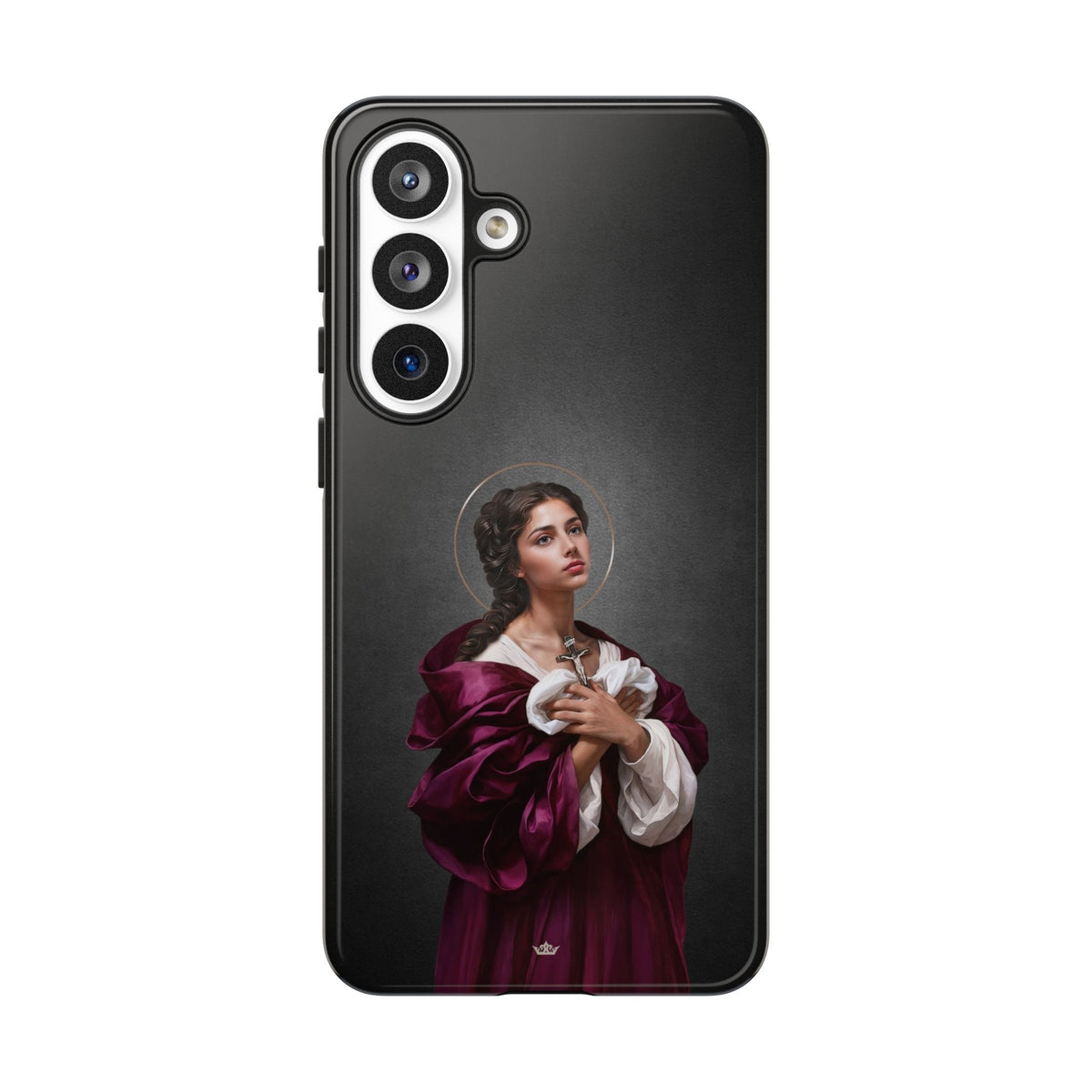 St. Agatha Hard Phone Case (Dark) Copyright VENXARA