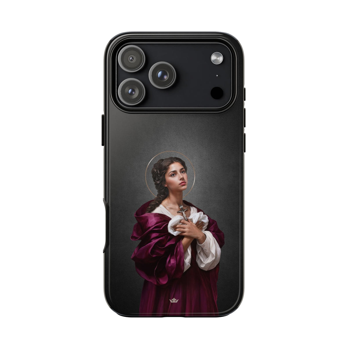St. Agatha Hard Phone Case (Dark) Copyright VENXARA