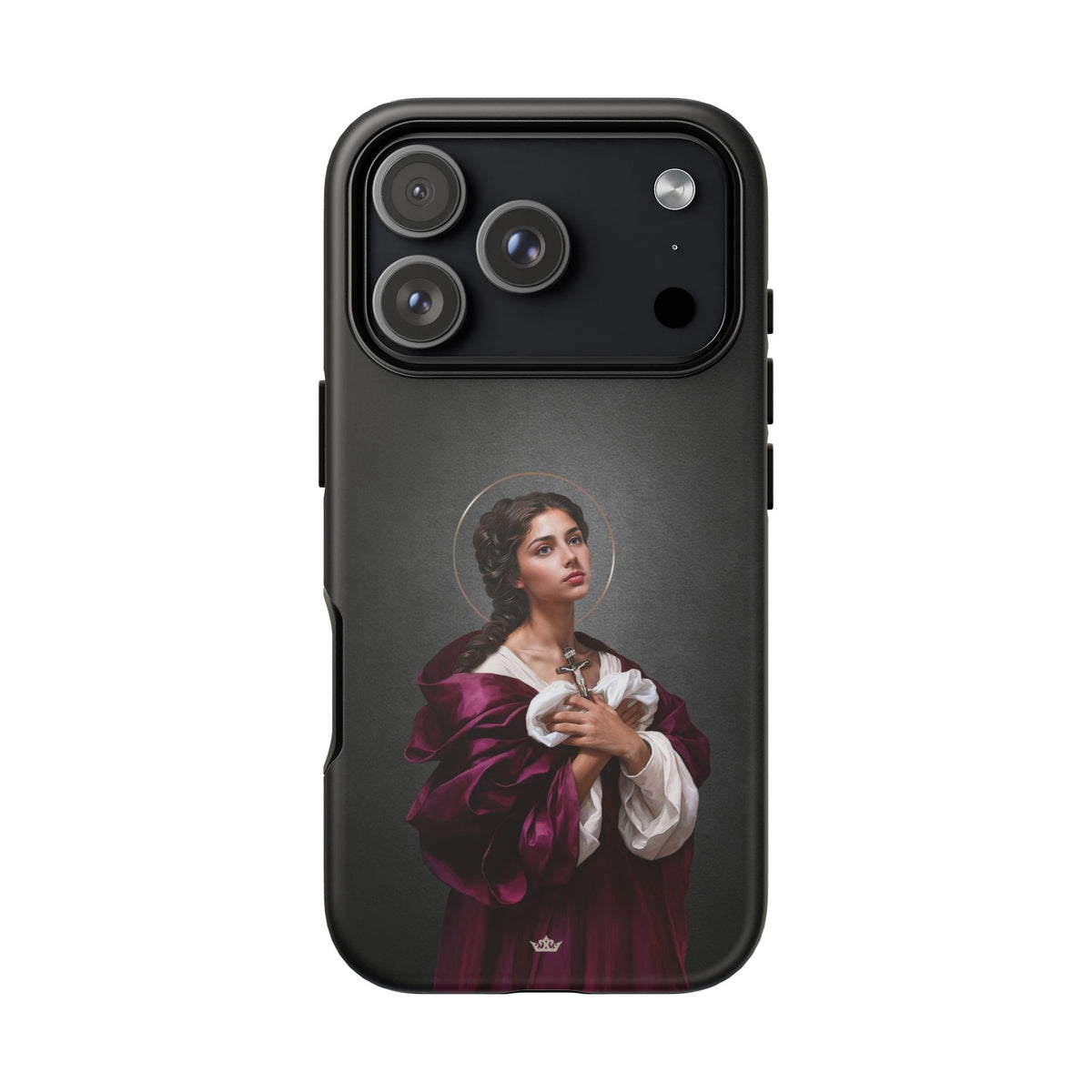 St. Agatha Hard Phone Case (Dark) Copyright VENXARA