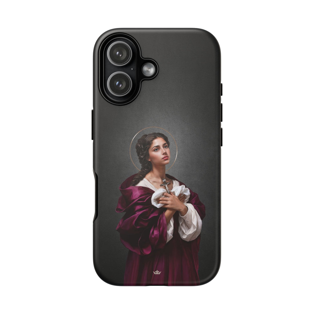St. Agatha Hard Phone Case (Dark) Copyright VENXARA
