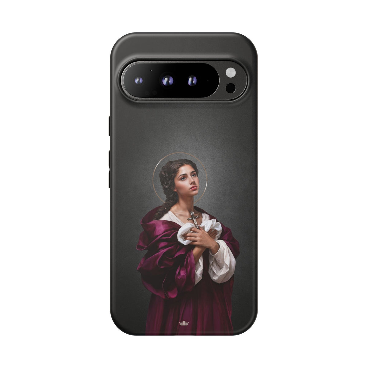 St. Agatha Hard Phone Case (Dark) Copyright VENXARA