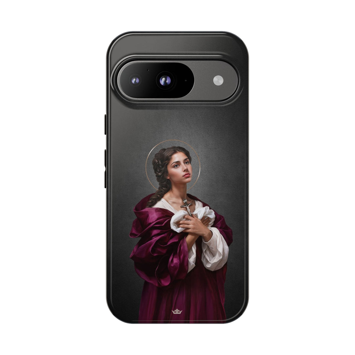 St. Agatha Hard Phone Case (Dark) Copyright VENXARA