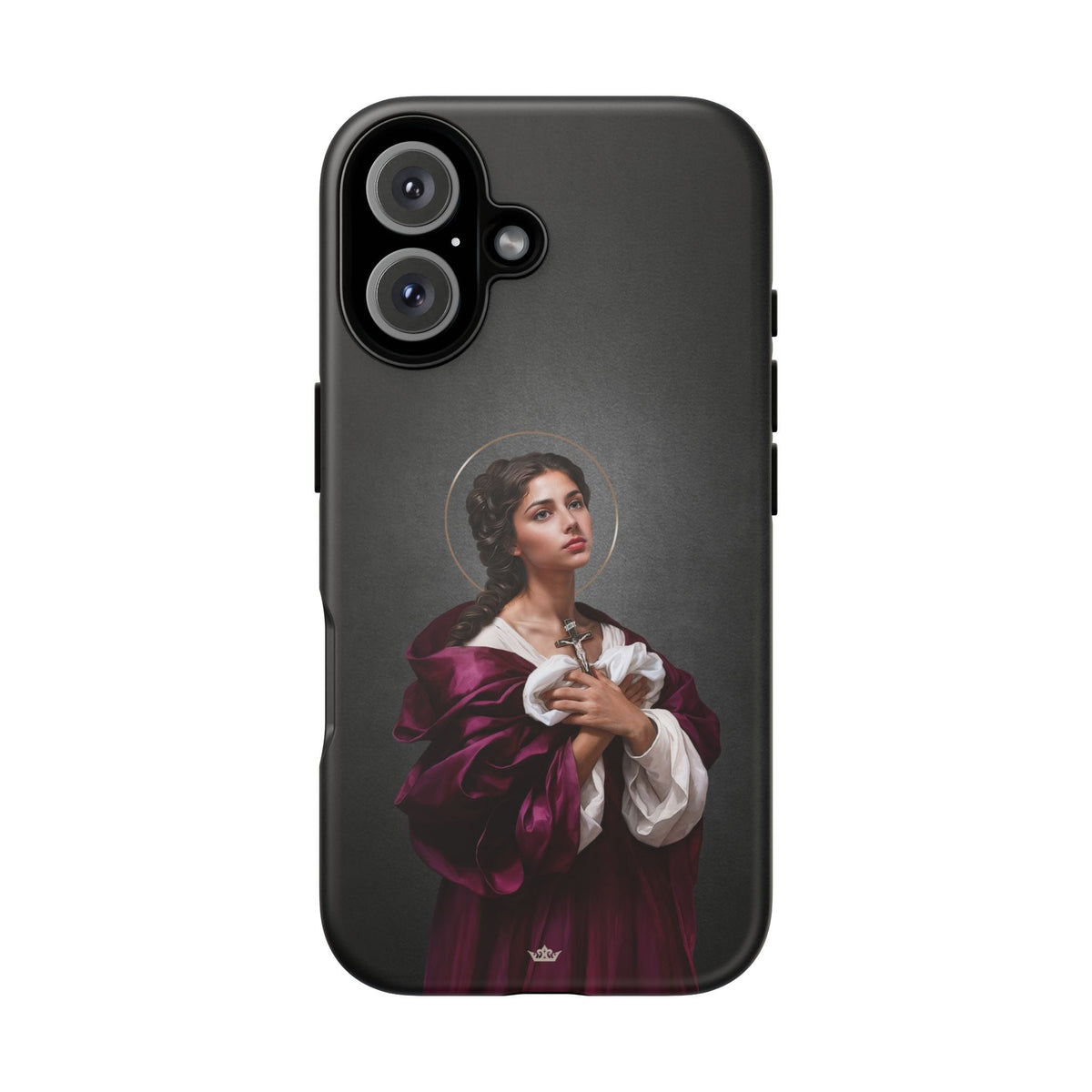 St. Agatha Hard Phone Case (Dark) Copyright VENXARA