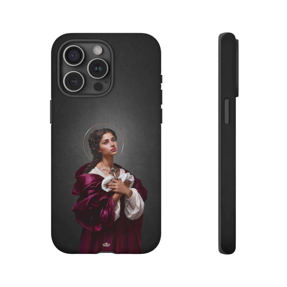 St. Agatha Hard Phone Case (Dark) Copyright VENXARA
