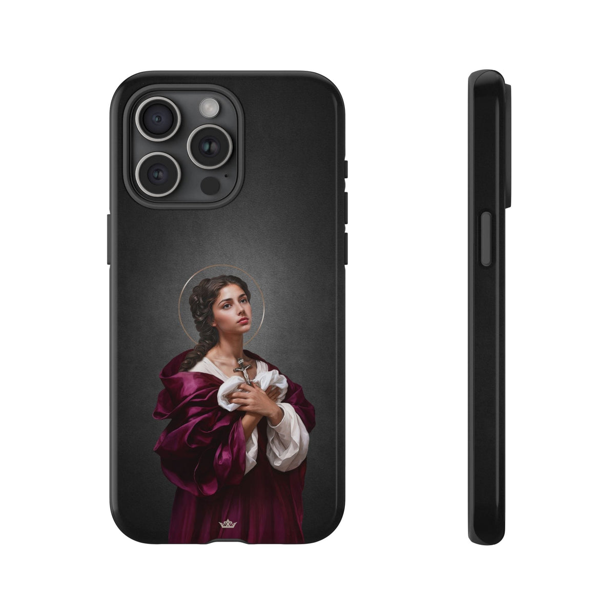 St. Agatha Hard Phone Case (Dark) Copyright VENXARA