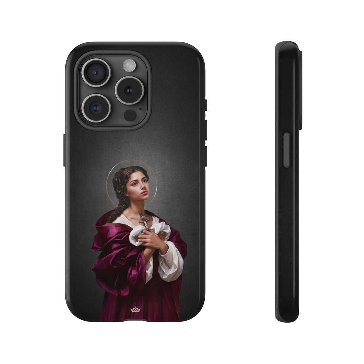 St. Agatha Hard Phone Case (Dark) Copyright VENXARA