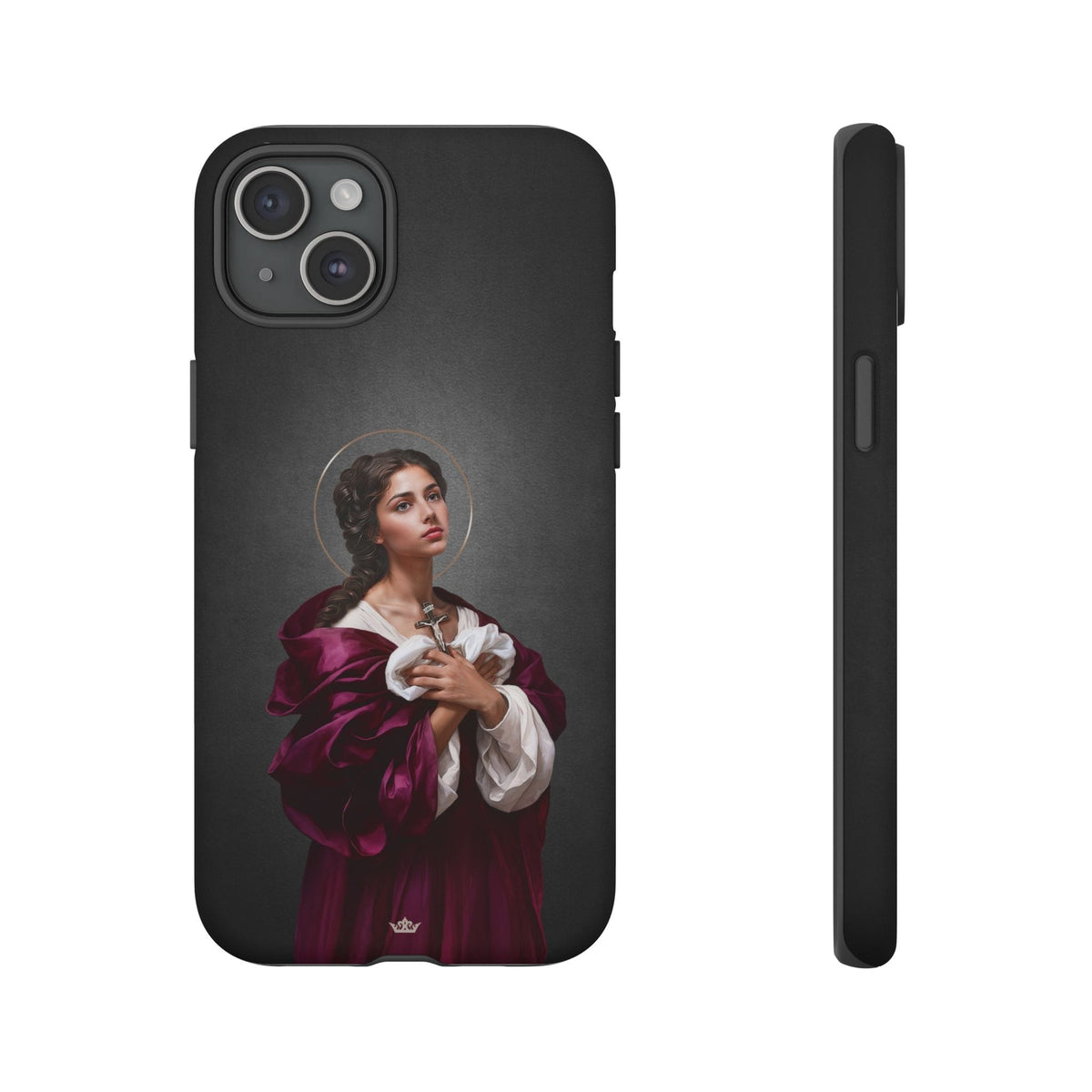 St. Agatha Hard Phone Case (Dark) Copyright VENXARA