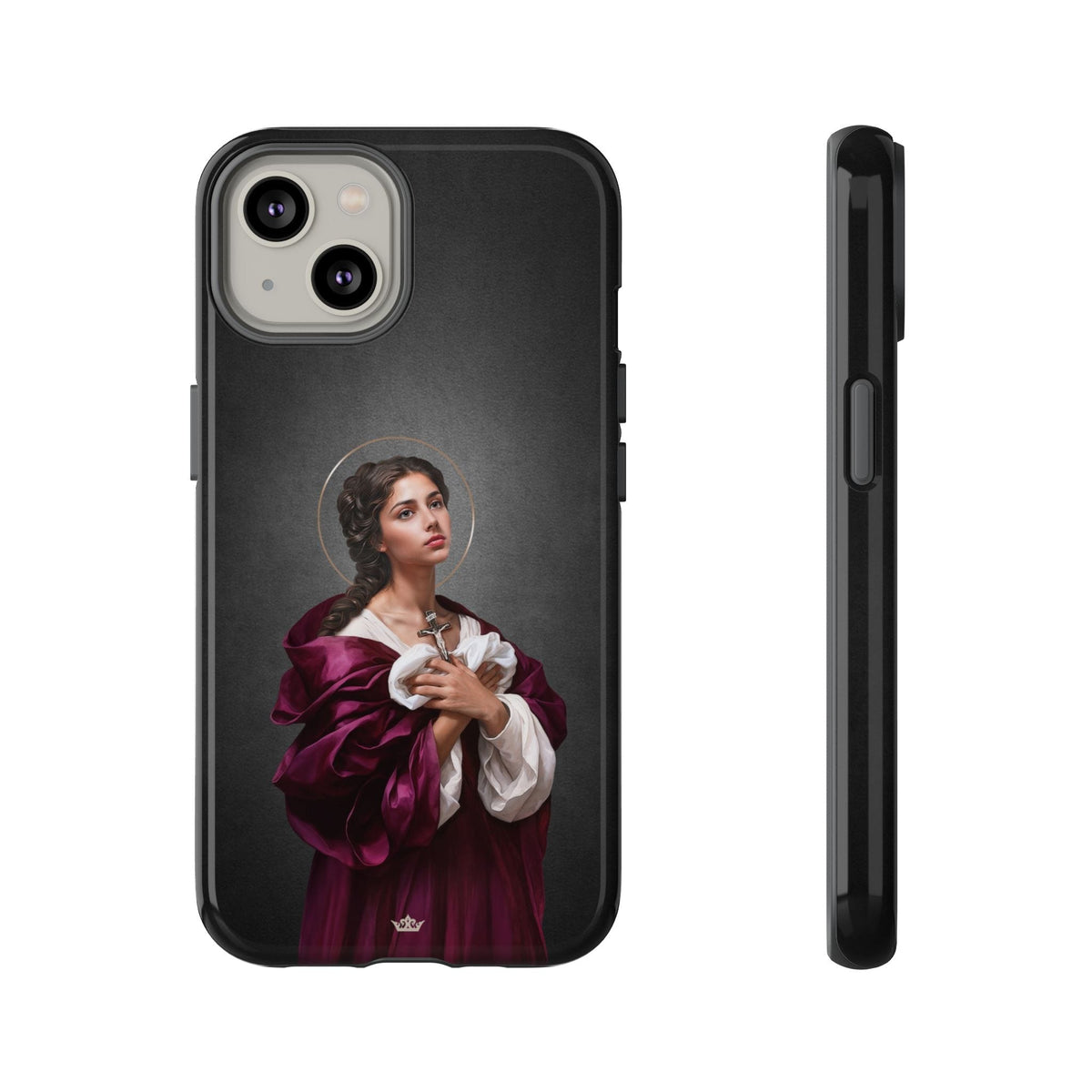 St. Agatha Hard Phone Case (Dark) Copyright VENXARA