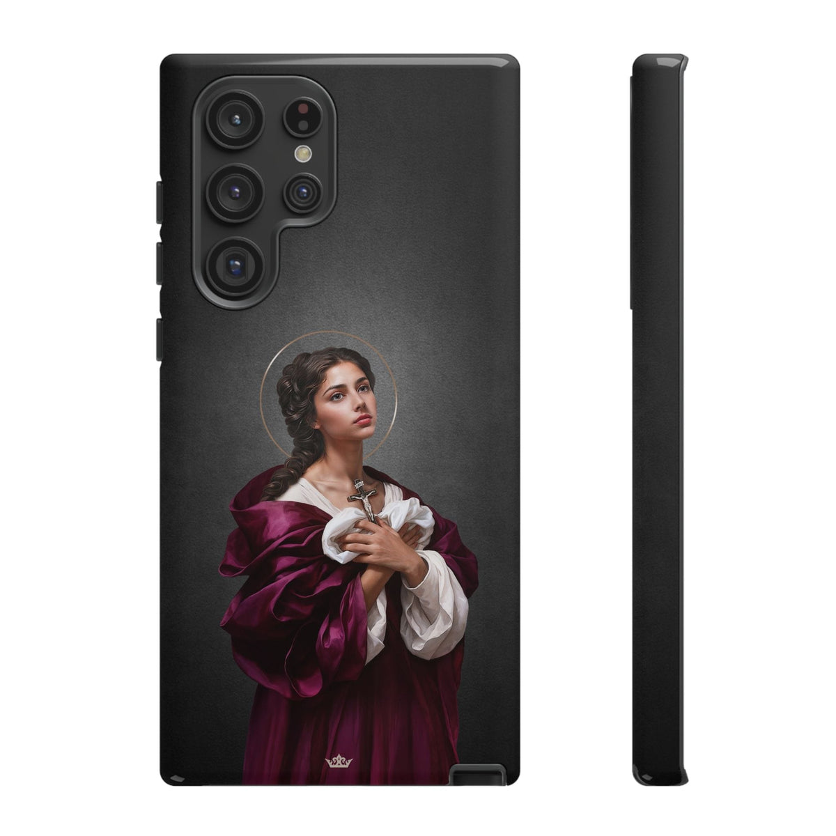 St. Agatha Hard Phone Case (Dark) Copyright VENXARA