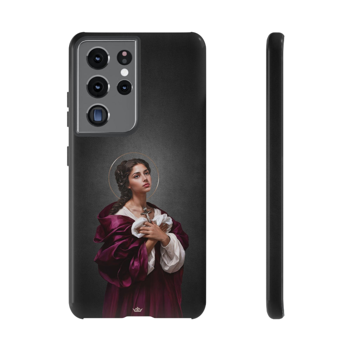 St. Agatha Hard Phone Case (Dark) Copyright VENXARA