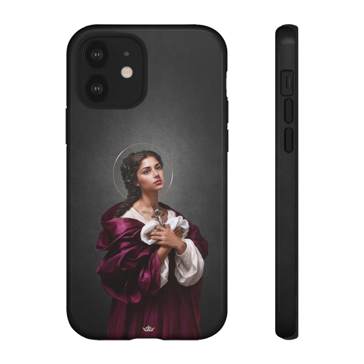 St. Agatha Hard Phone Case (Dark) Copyright VENXARA