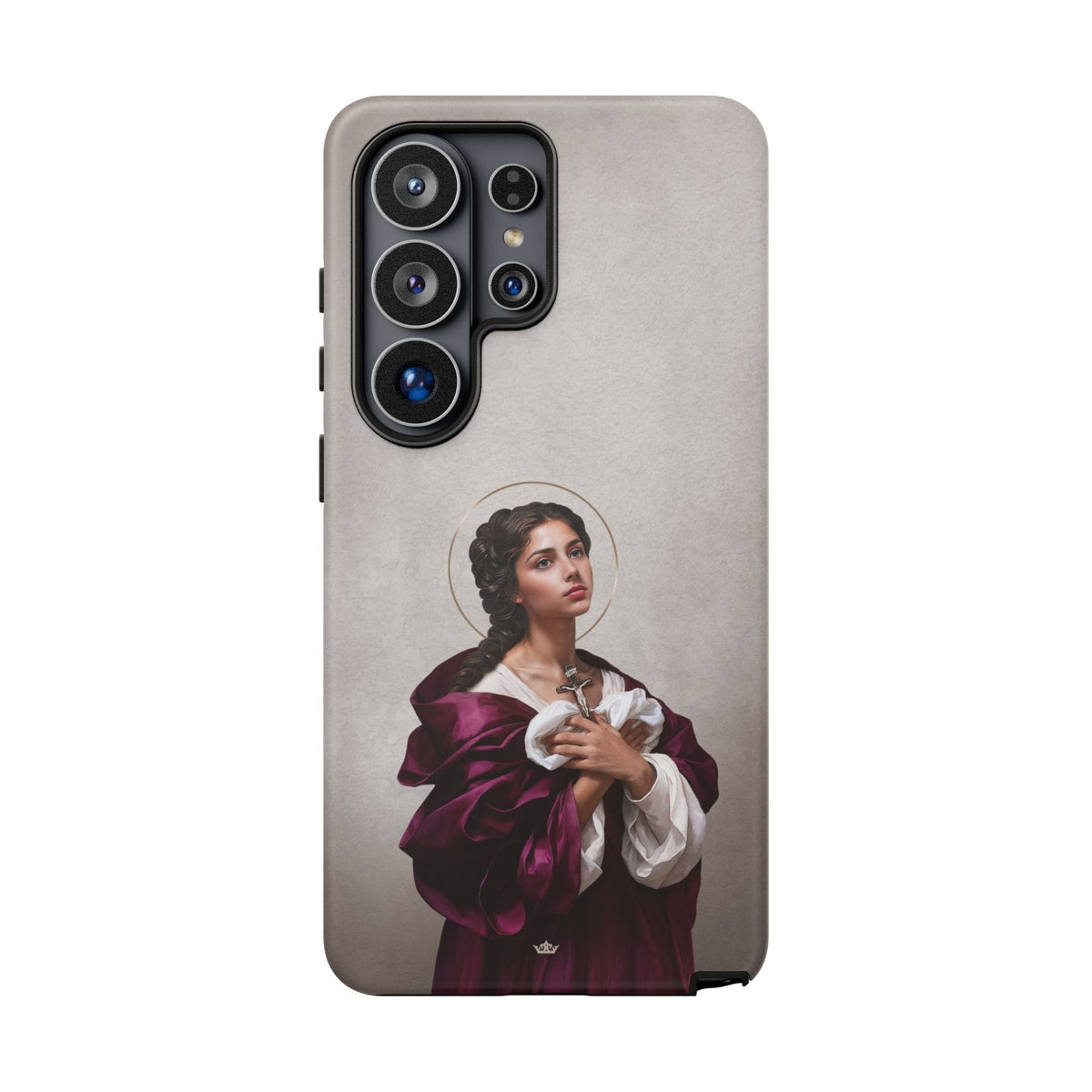 St. Agatha Hard Phone Case (Light) Copyright VENXARA