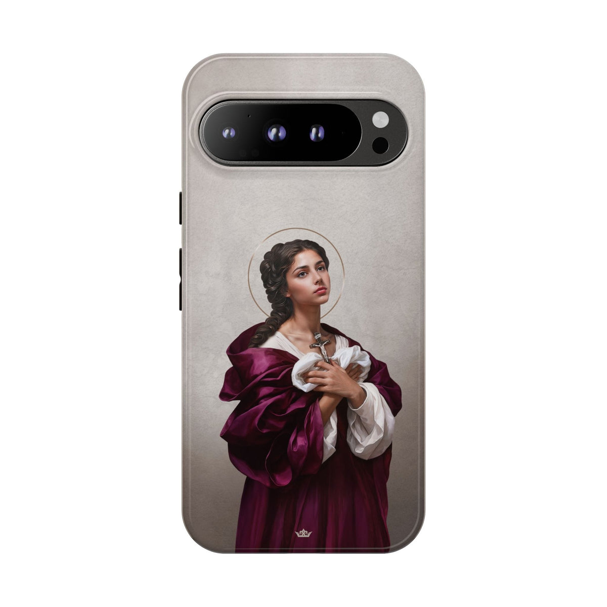 St. Agatha Hard Phone Case (Light) Copyright VENXARA