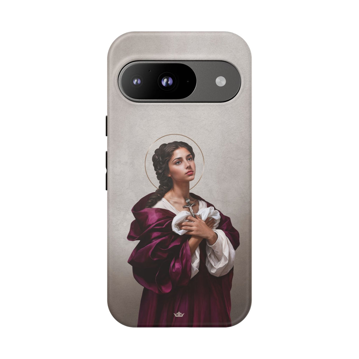 St. Agatha Hard Phone Case (Light) Copyright VENXARA