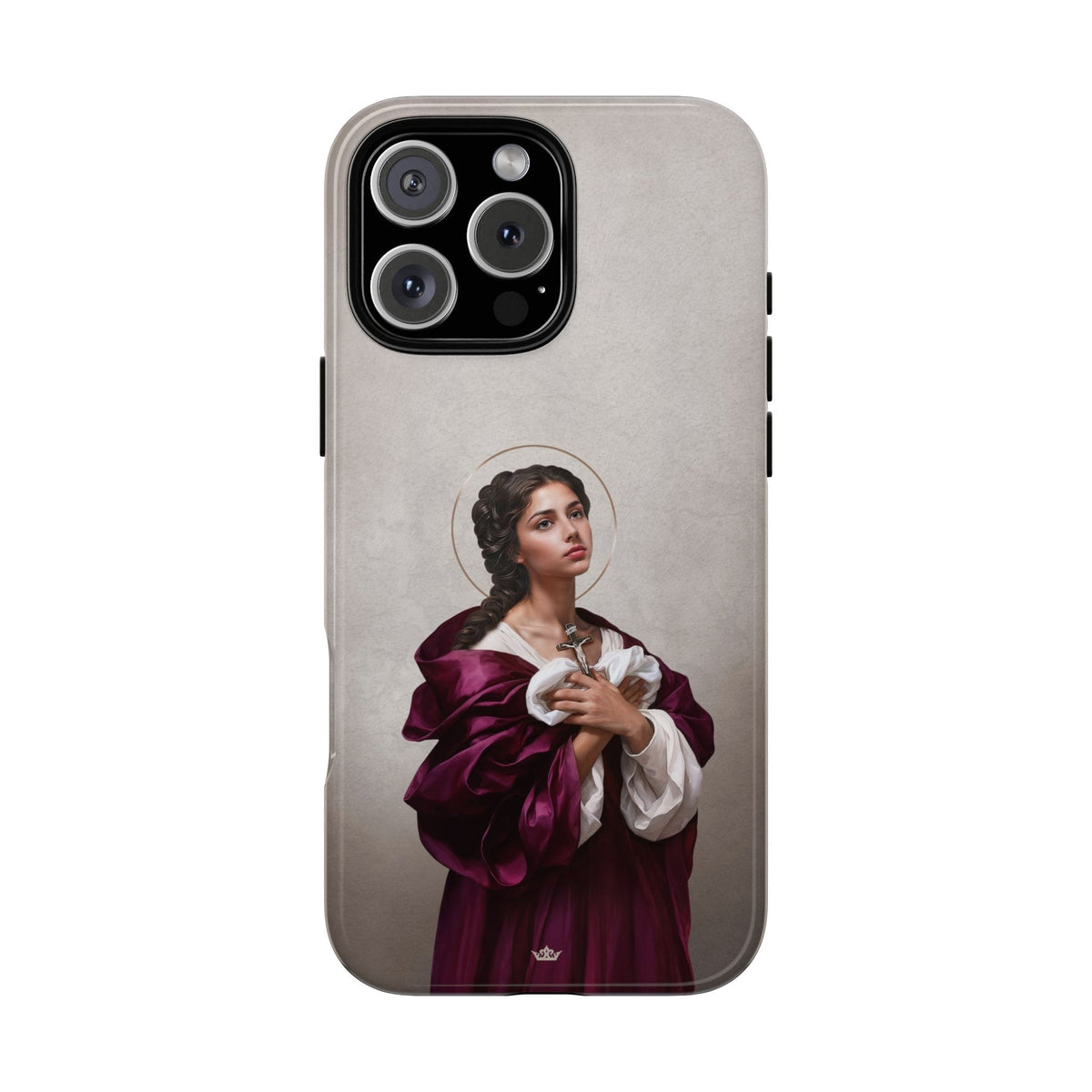 St. Agatha Hard Phone Case (Light) Copyright VENXARA