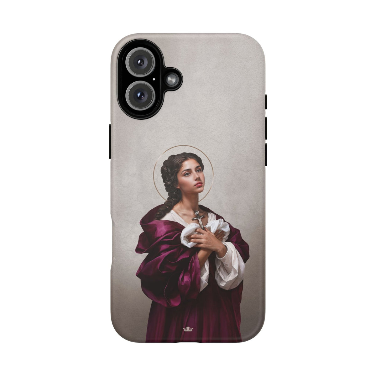 St. Agatha Hard Phone Case (Light) Copyright VENXARA
