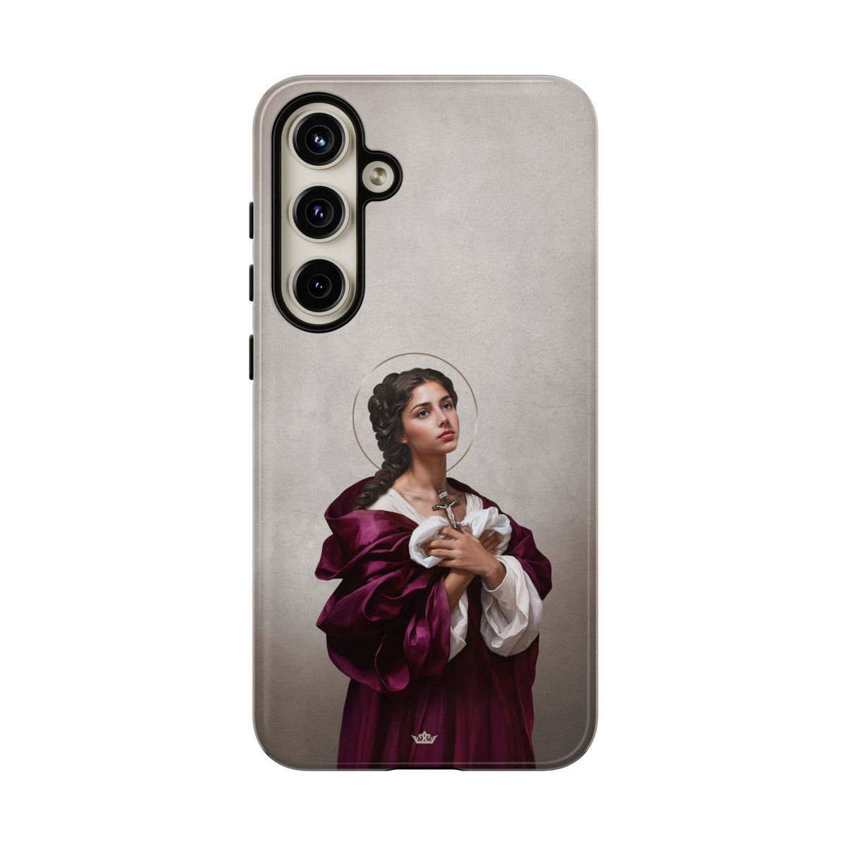 St. Agatha Hard Phone Case (Light) Copyright VENXARA