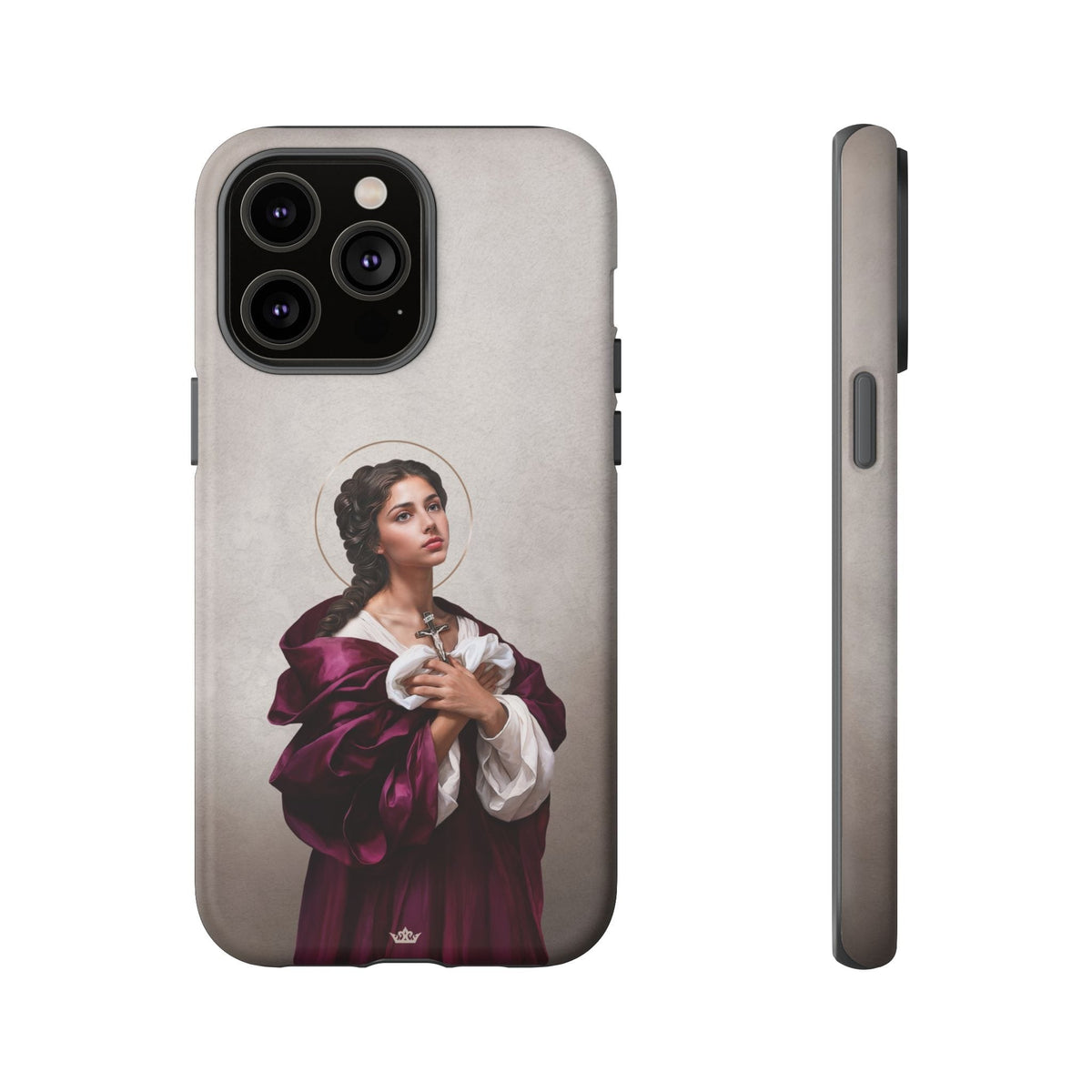 St. Agatha Hard Phone Case (Light) Copyright VENXARA
