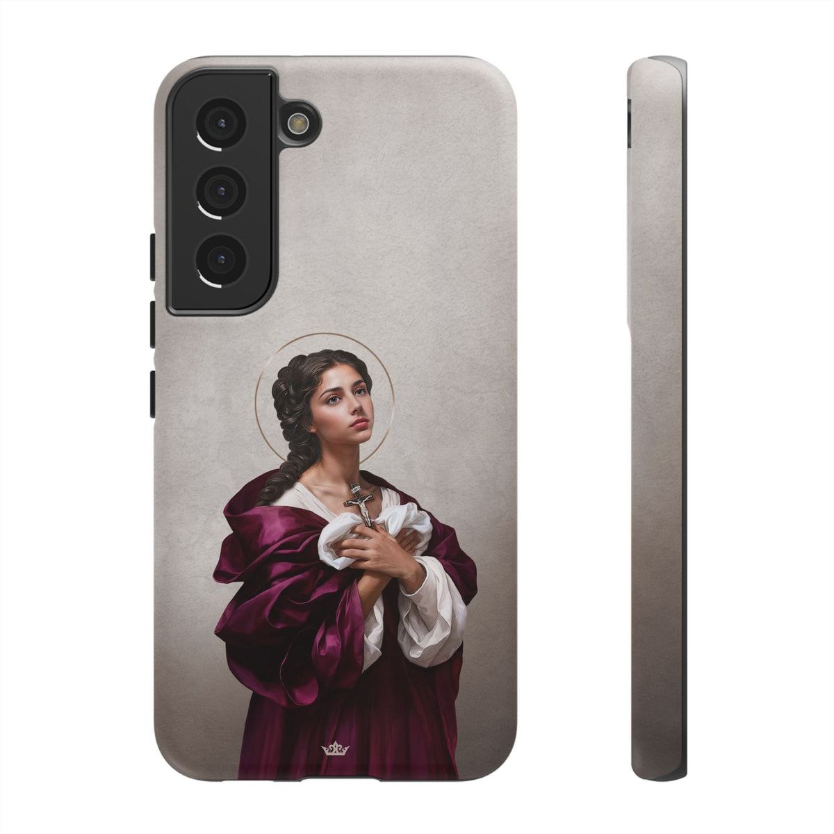 St. Agatha Hard Phone Case (Light) Copyright VENXARA