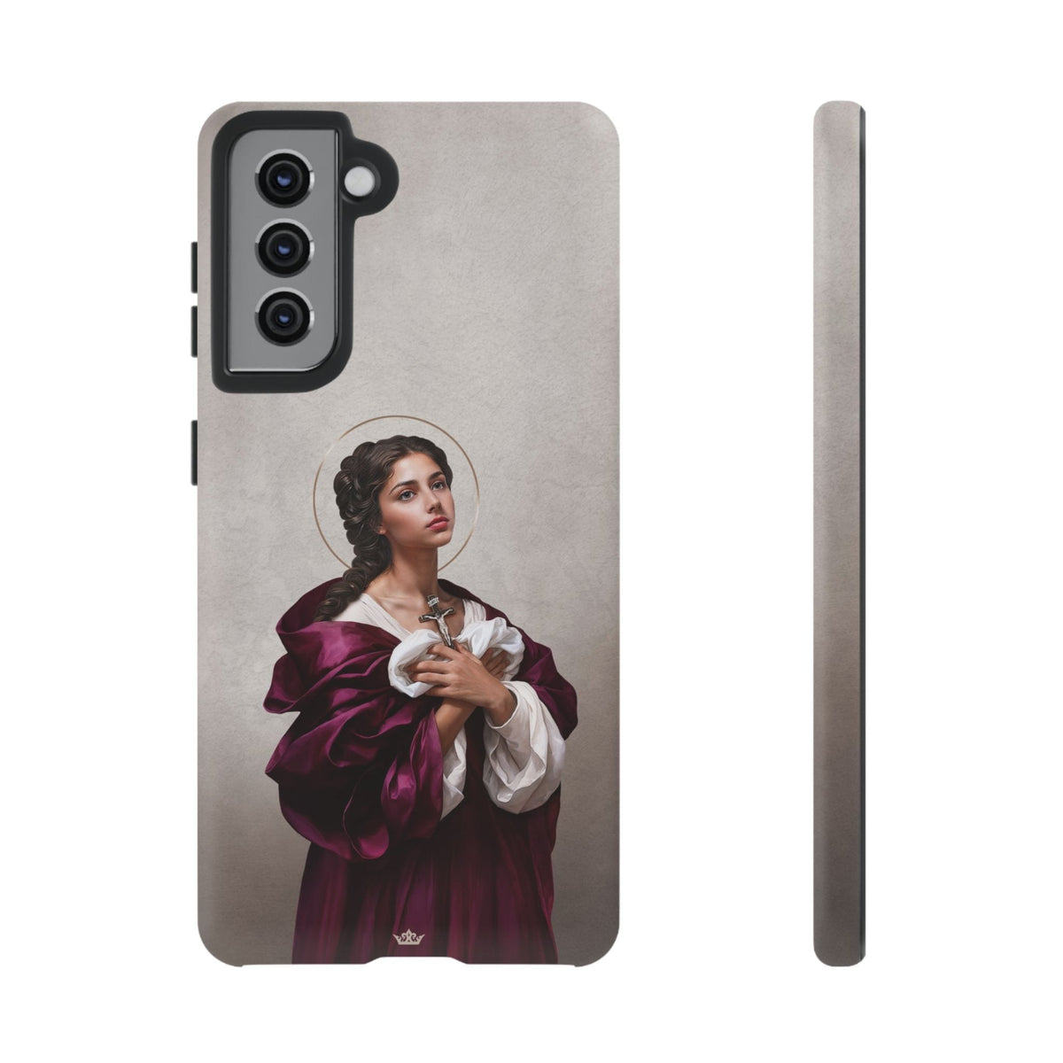 St. Agatha Hard Phone Case (Light) Copyright VENXARA