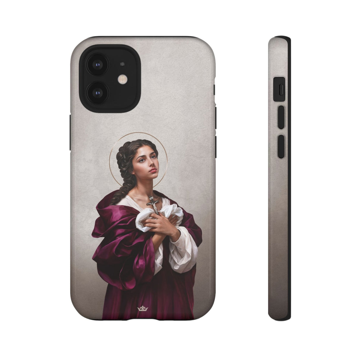 St. Agatha Hard Phone Case (Light) Copyright VENXARA