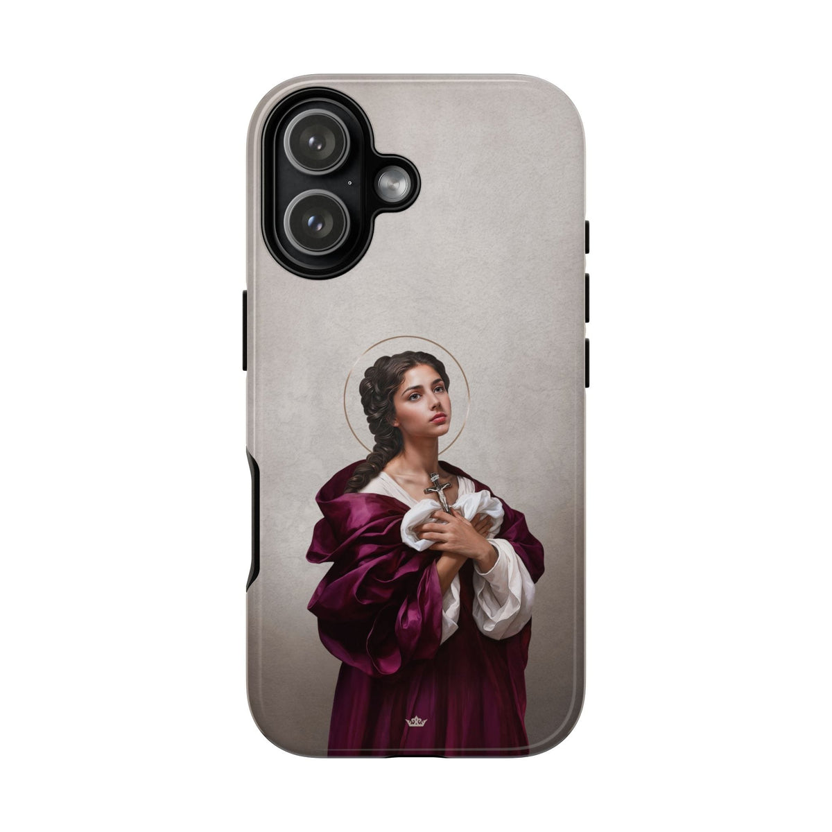 St. Agatha Hard Phone Case (Light) Copyright VENXARA
