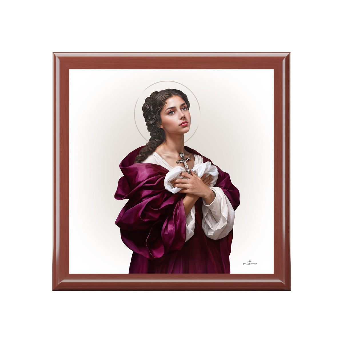 St. Agatha Keepsake Box Copyright VENXARA