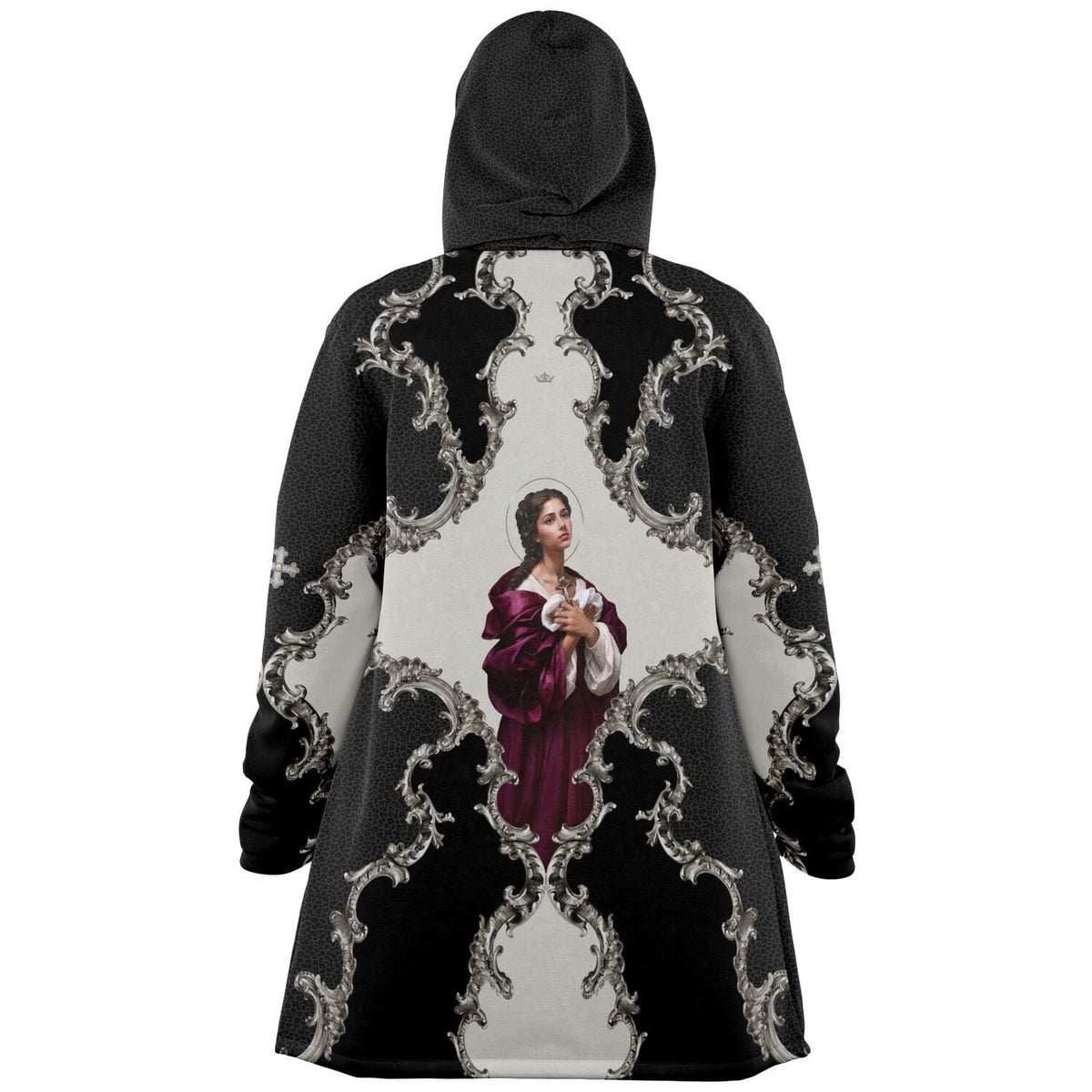 St. Agatha Microfleece Cloak (Baroque Leopard) Copyright VENXARA