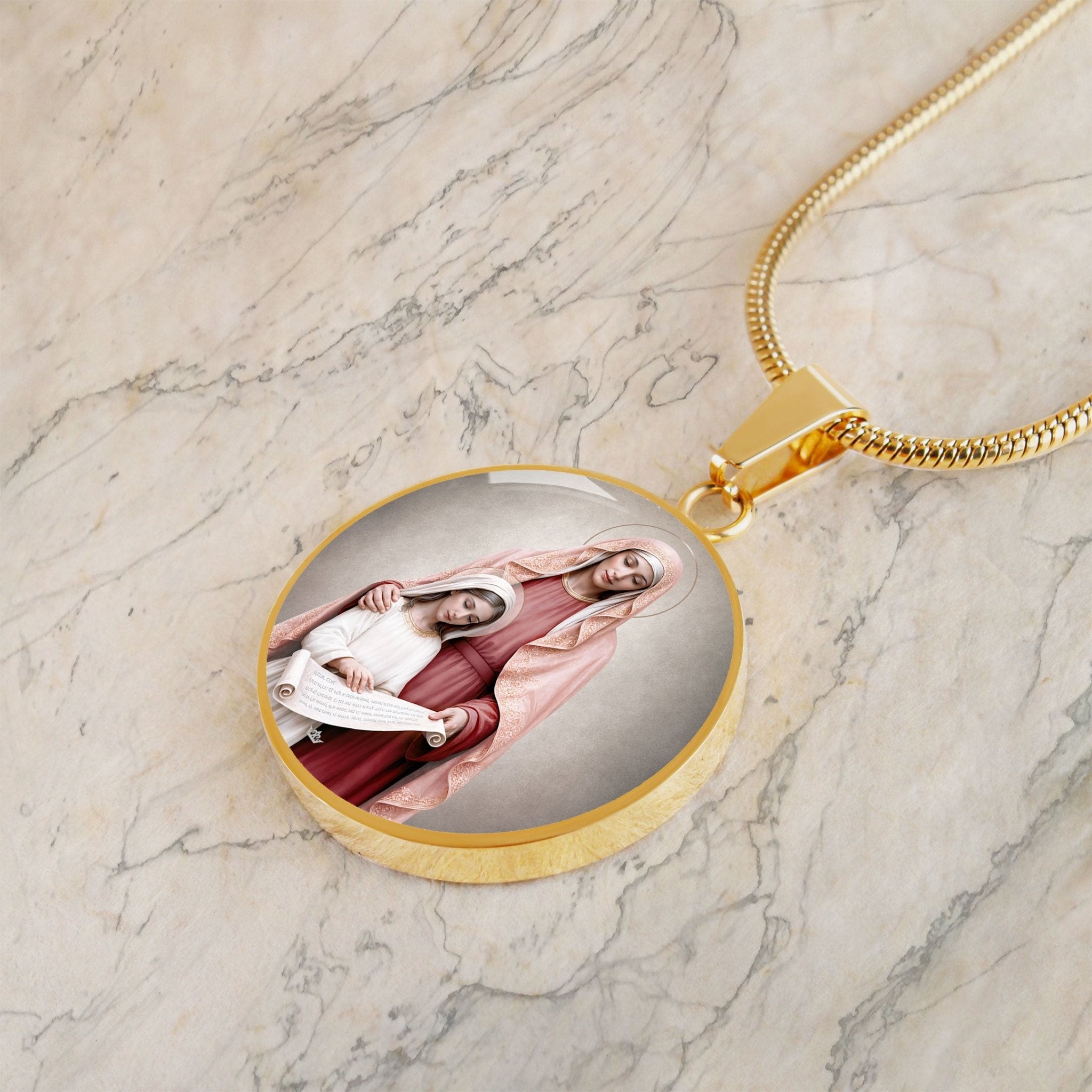 St. Anne Pendant Necklace - Venxara