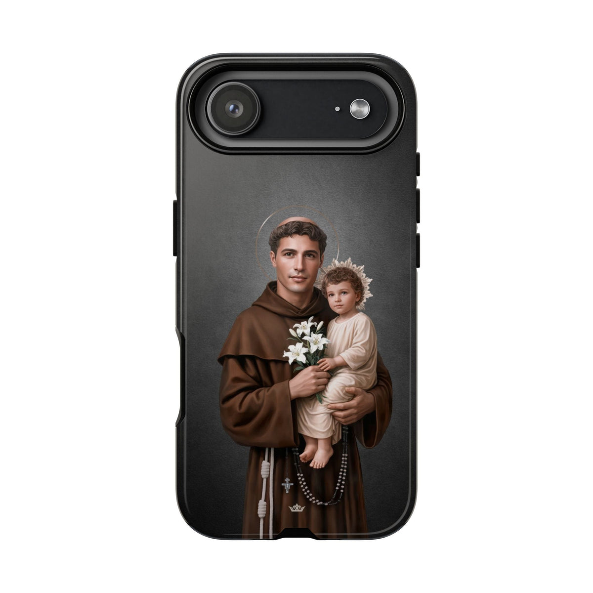 St. Anthony of Padua Hard Phone Case (Dark) Copyright VENXARA