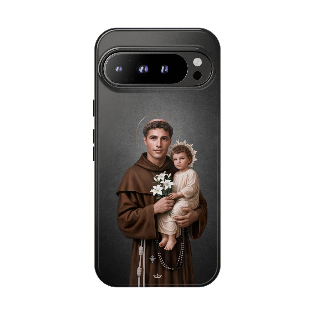 St. Anthony of Padua Hard Phone Case (Dark) Copyright VENXARA