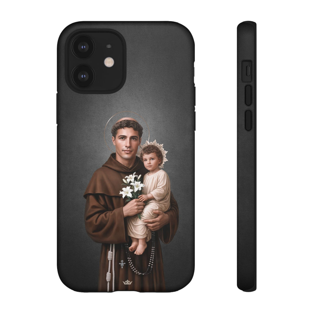 St. Anthony of Padua Hard Phone Case (Dark) Copyright VENXARA