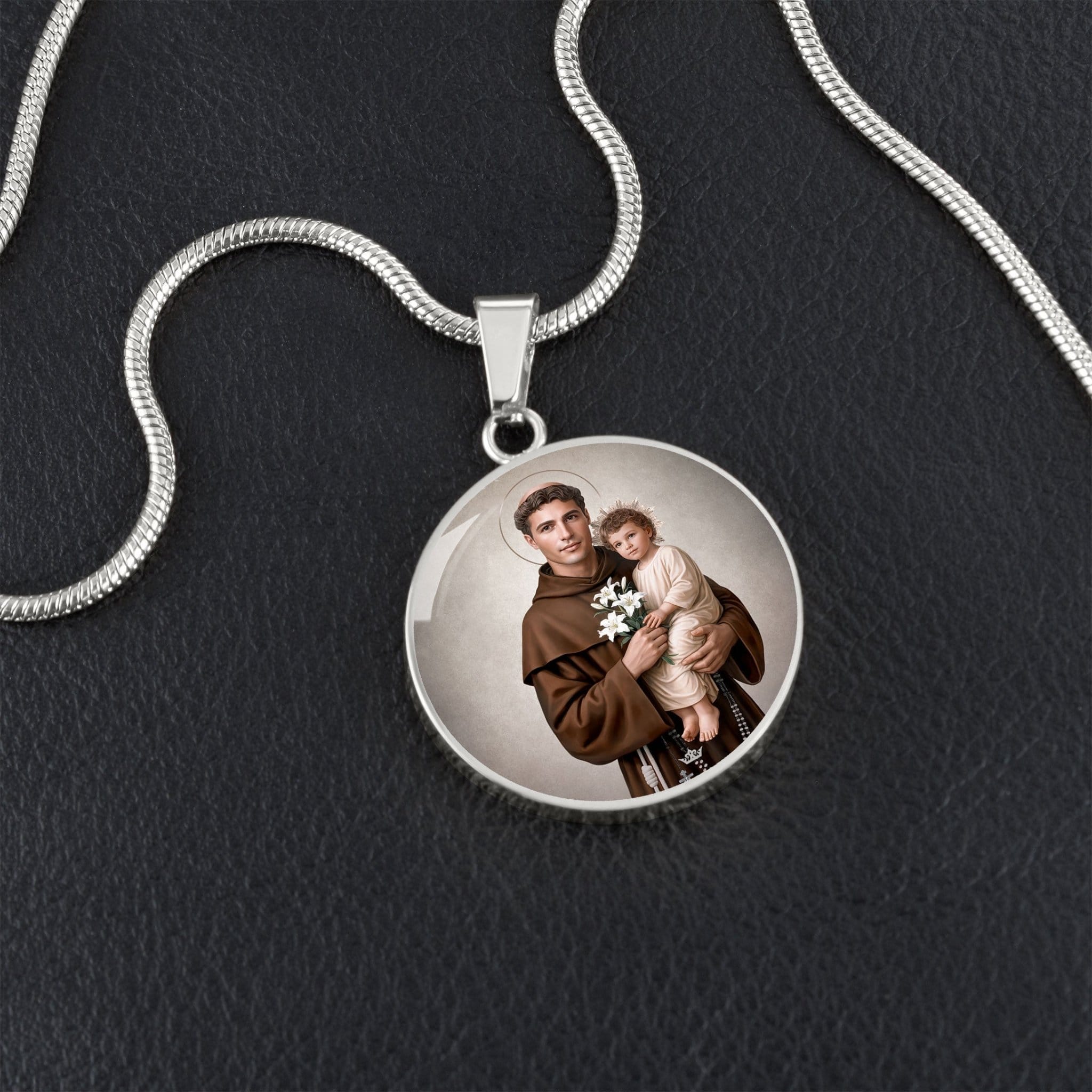 St. Anthony of Padua Pendant Necklace Copyright VENXARA