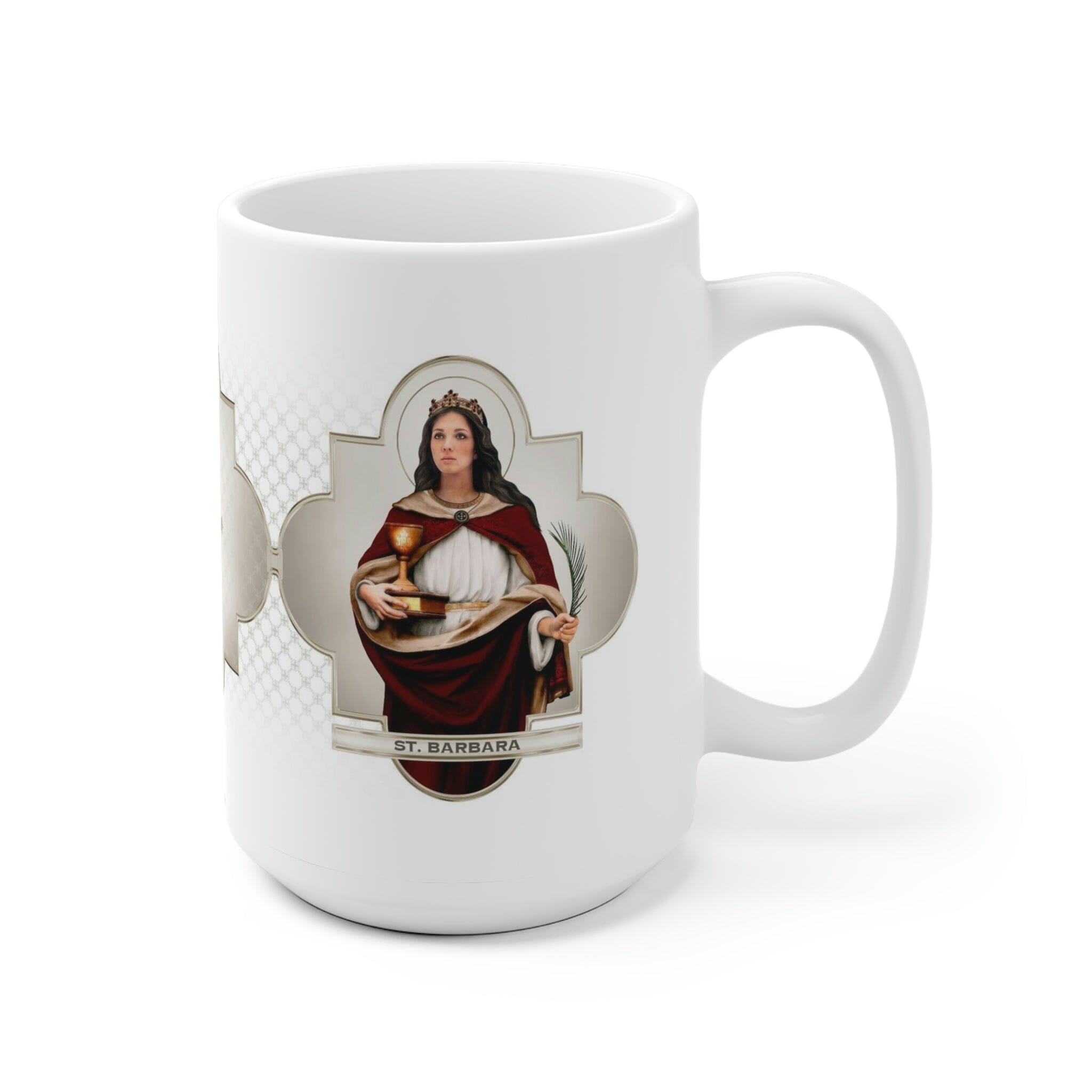 St. Barbara Ceramic Mug - VENXARA®