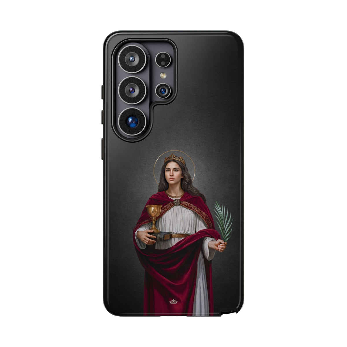 St. Barbara Hard Phone Case (Dark) Copyright VENXARA