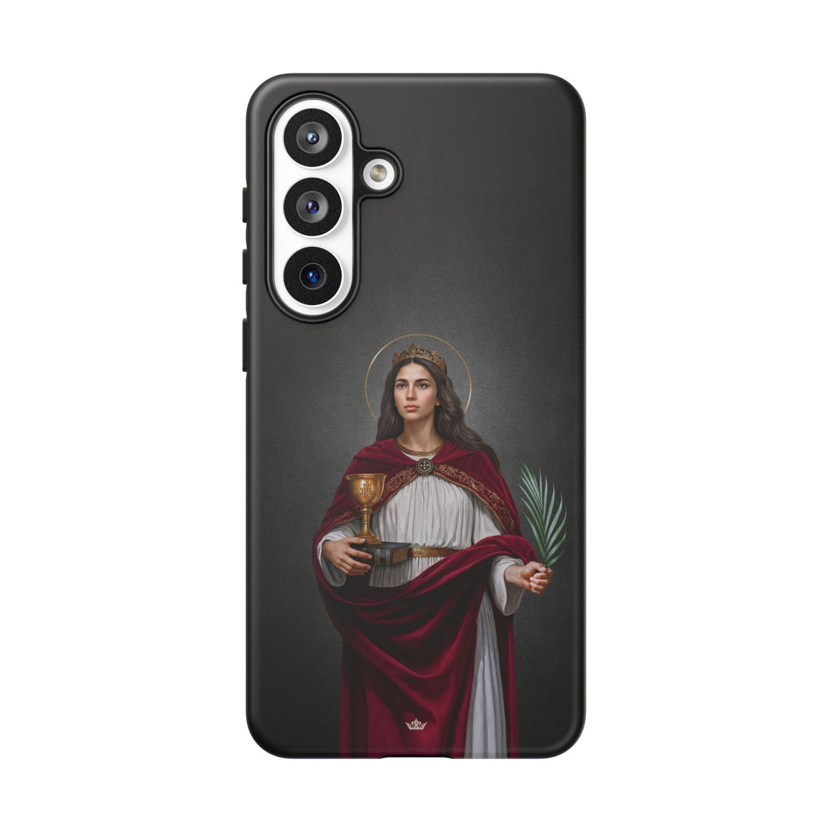 St. Barbara Hard Phone Case (Dark) Copyright VENXARA