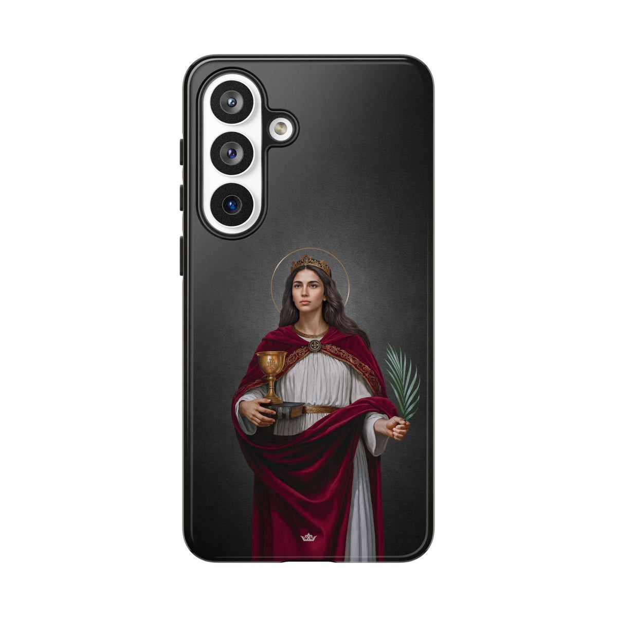 St. Barbara Hard Phone Case (Dark) Copyright VENXARA