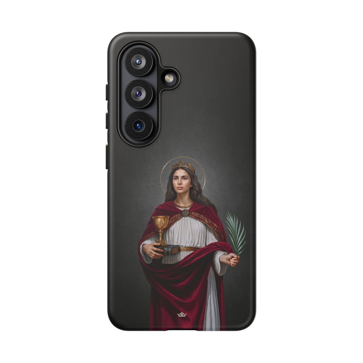 St. Barbara Hard Phone Case (Dark) Copyright VENXARA