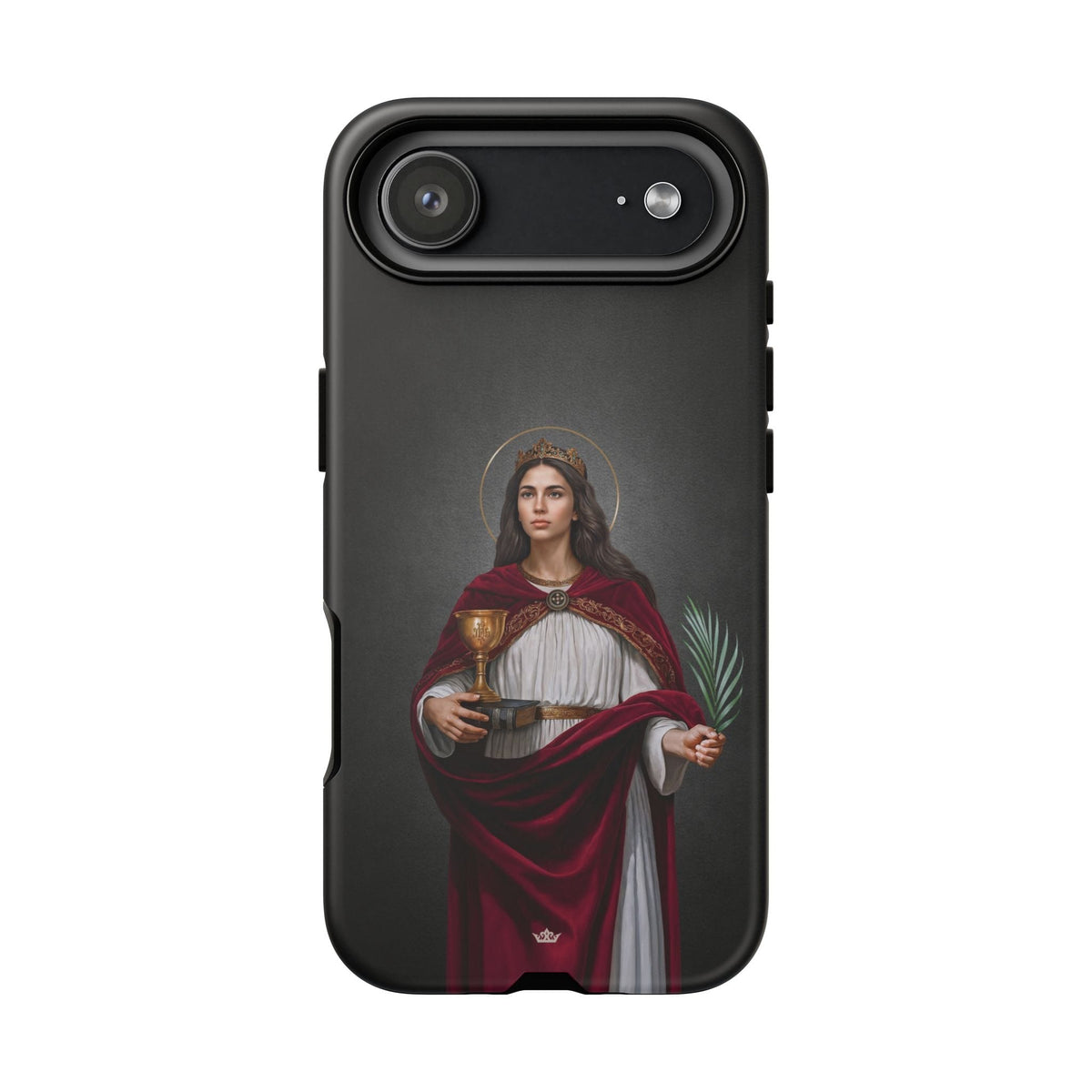 St. Barbara Hard Phone Case (Dark) Copyright VENXARA
