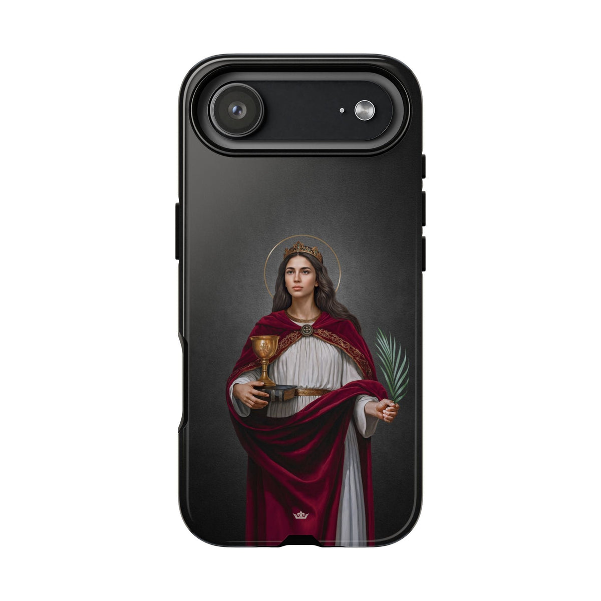 St. Barbara Hard Phone Case (Dark) Copyright VENXARA