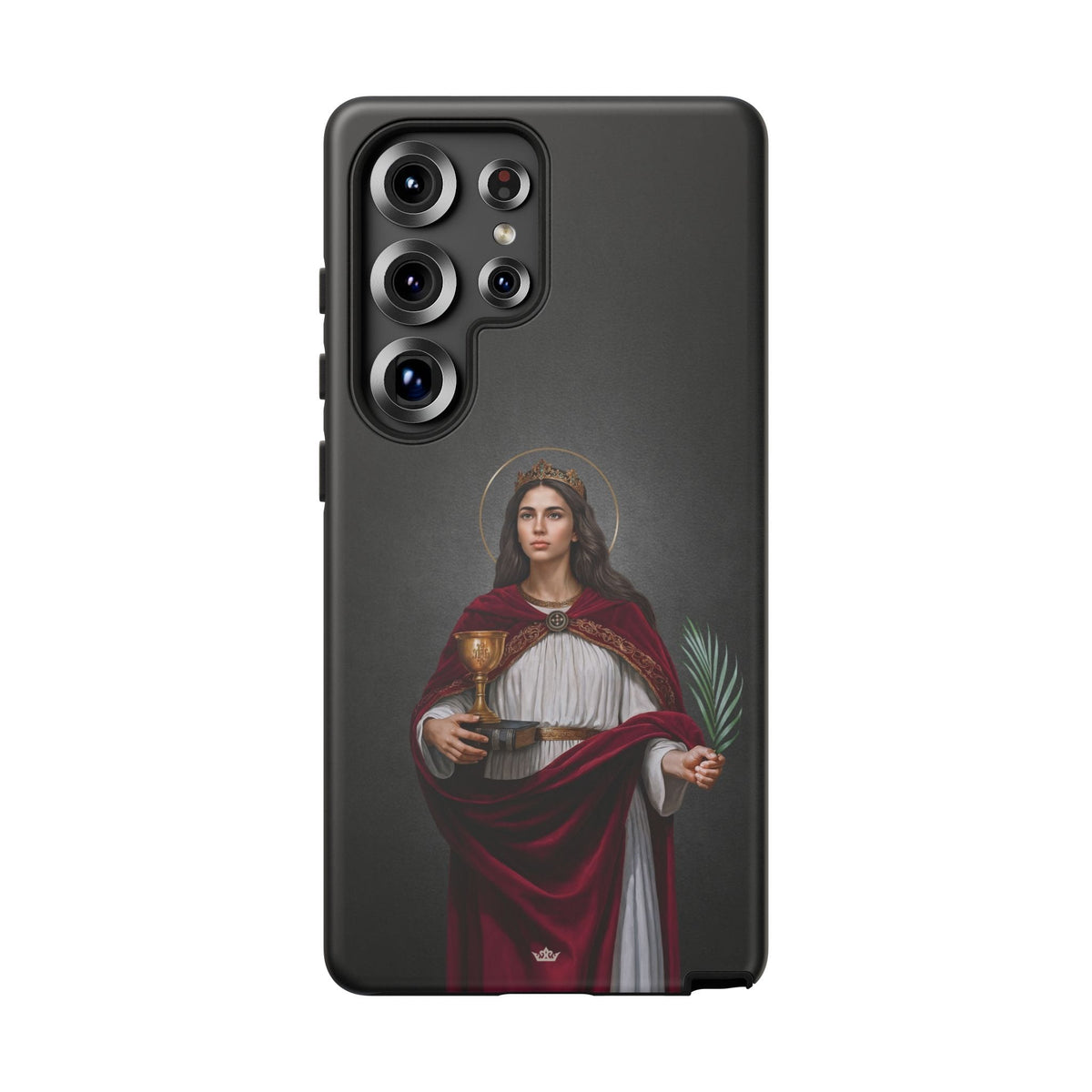 St. Barbara Hard Phone Case (Dark) Copyright VENXARA