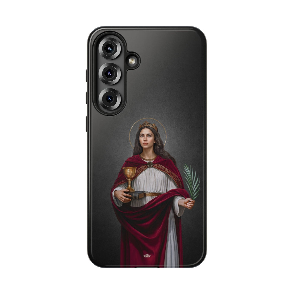 St. Barbara Hard Phone Case (Dark) Copyright VENXARA