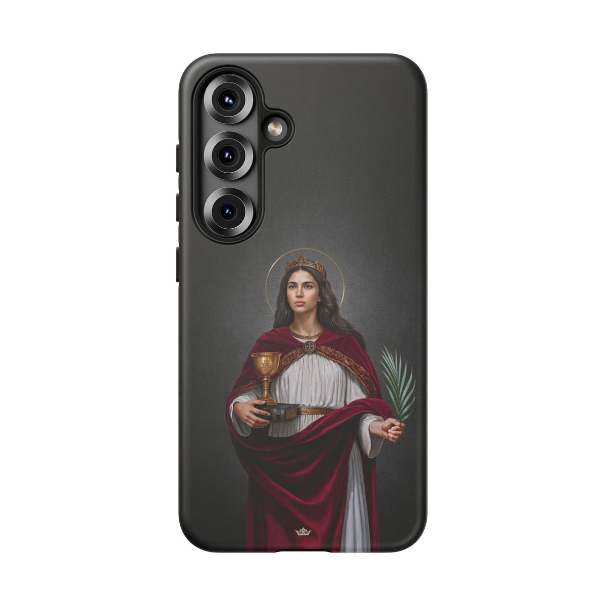 St. Barbara Hard Phone Case (Dark) Copyright VENXARA