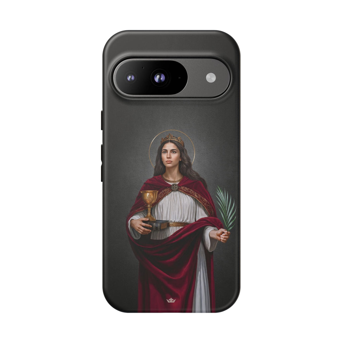 St. Barbara Hard Phone Case (Dark) Copyright VENXARA